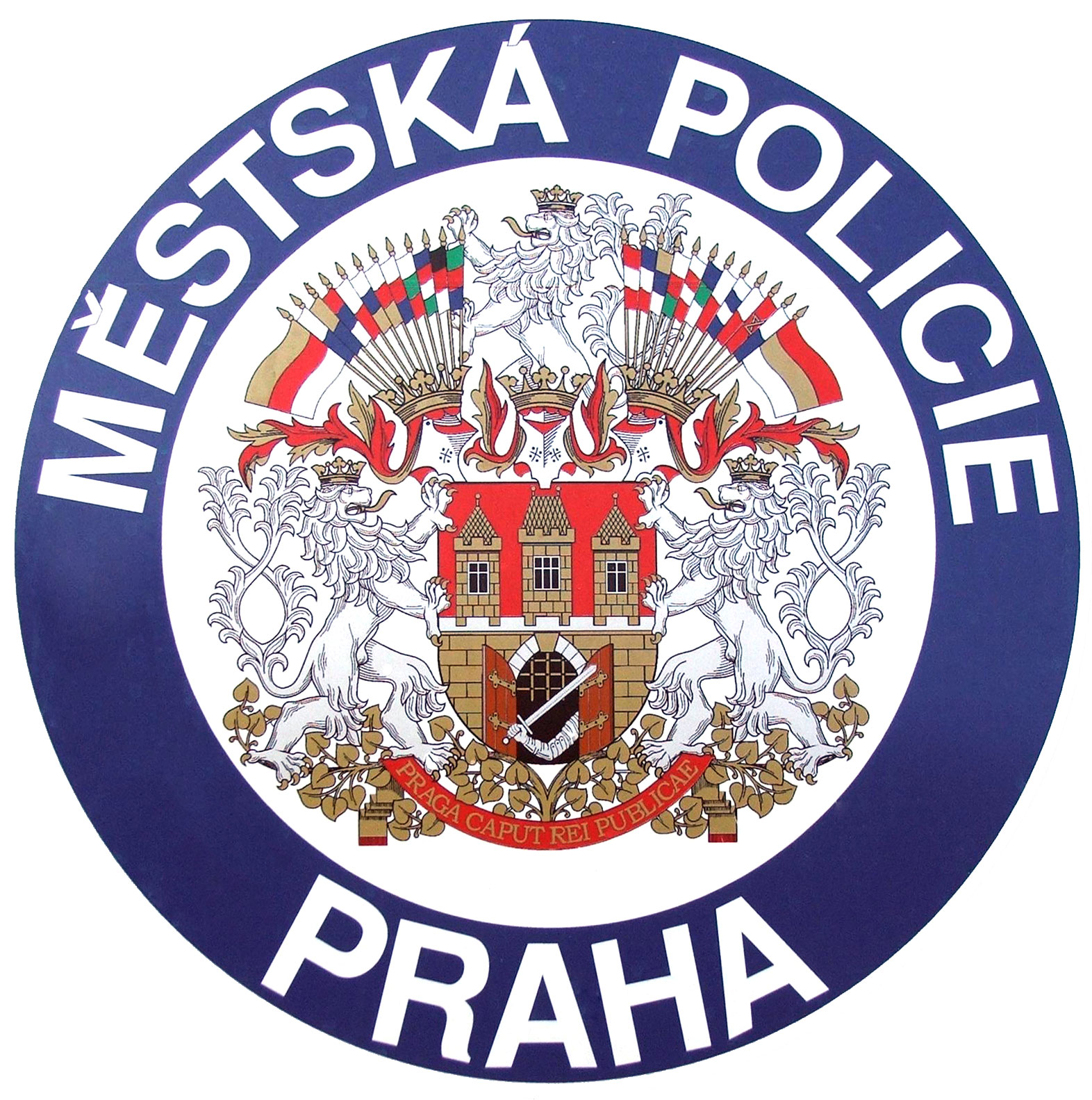 Praha Mestska policie znak